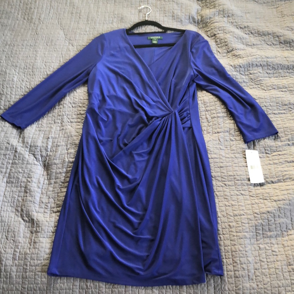 Faux wrap, Lauren by Ralph Lauren dress